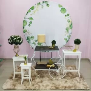 Adulto floral verde