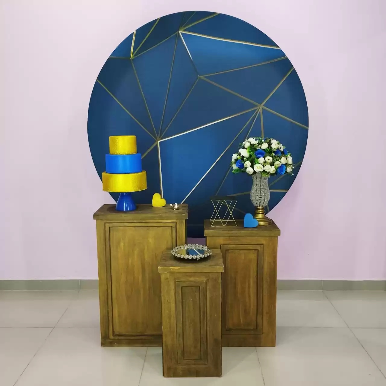 Adulto Azul Marinho