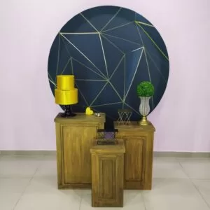 Adulto Preto e Dourado