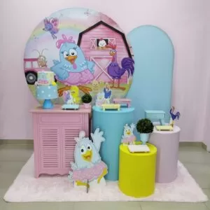 Galinha Pintadinha Rosa