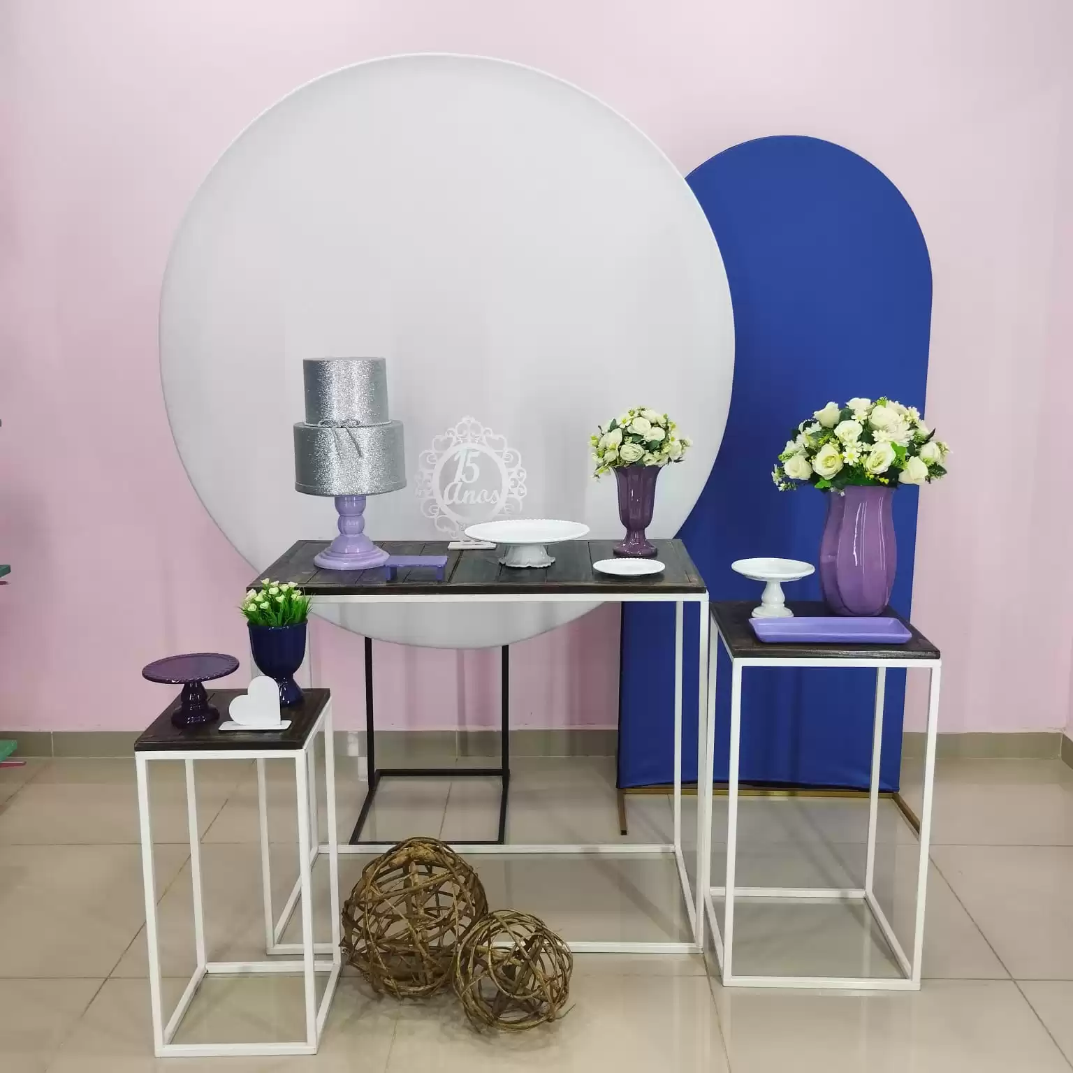 Adulto Roxo e Lilás