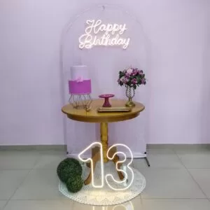 Adulto Rosa e Branco