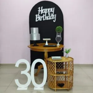 30 anos preto e prata